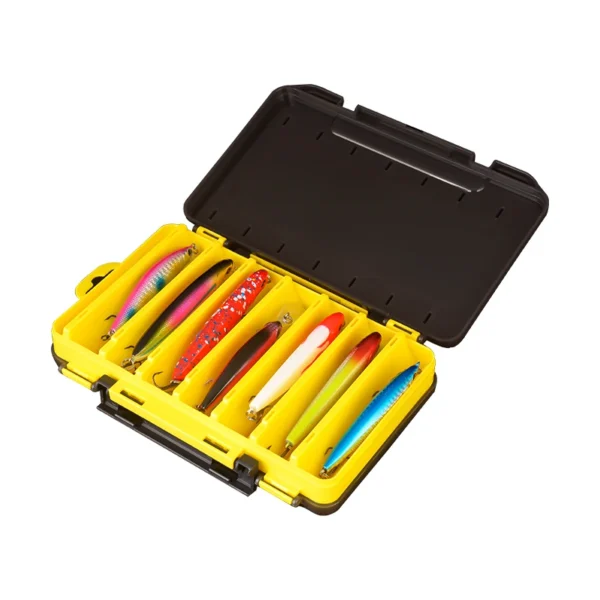 TAIYU Fishing Box Double Sided 14 Compartments Fishing Accessories Lure Hook Storage Case Fishing Tool organizer boxes - Image 6