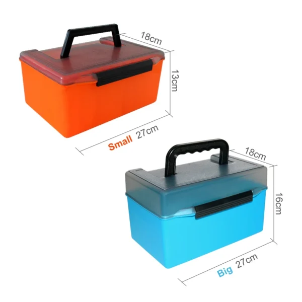 Fishing Tackle Box Squid Jig Organizer Boxes Webfoot Octopus Egi Plastic Storage Box Minnow Hard Bait Container Sea Tool Case - Image 2