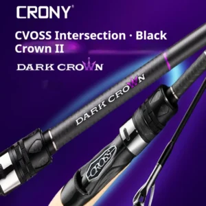 CRONY Black Crown 2 Single Tz 63g Ultra-Light And Ultra-Fast Competitive Fishing Rod With High Sensitivity.