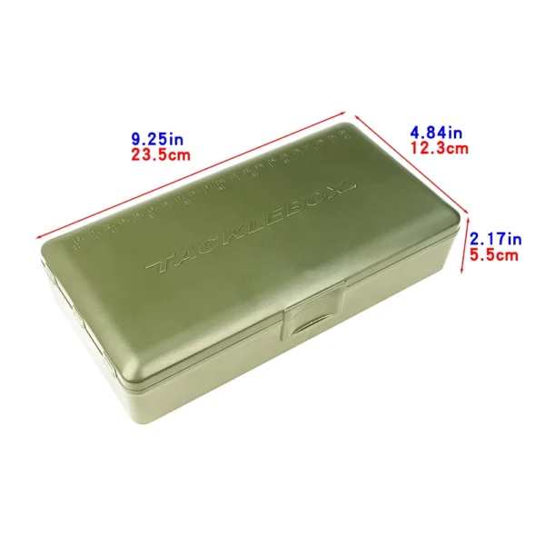 Hirisi Carp Fishing Organizer Box Portable Fishing Tackle Storage Organizer Magnetic Compartments Fishing Gear Accessories - Image 4