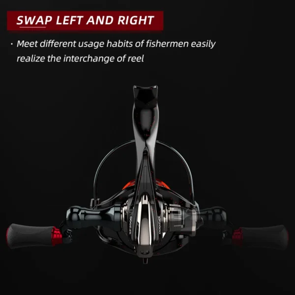 MEREDITH SF Series 10+1 Stainless Steel Bearings Spinning Fishing Reel 8KG Max Washer Drag For Sea Fishing Carp Fishing - Image 5