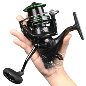 JOSBY Water Resistance Spinning Reel 15KG-20KG Max Drag Gear Ratio 5.2:1 Metal Spool Durable Super Smooth Carp Wheel Coil