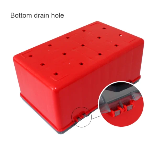Fishing Tackle Box Squid Jig Organizer Boxes Webfoot Octopus Egi Plastic Storage Box Minnow Hard Bait Container Sea Tool Case - Image 4