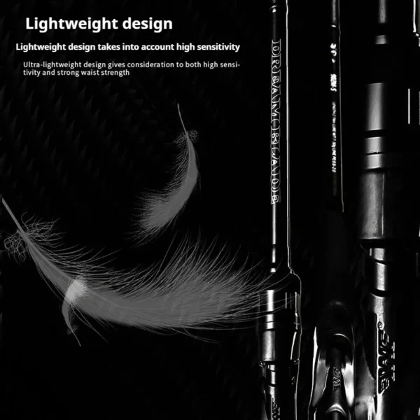 2025 Ewe Mx Demon Knife V Dream Blade Telescopic Two-Section Long-Range Professional Fishing Rod Weight 136g Fishing Equipment - Image 2